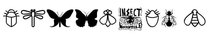 Insect Icons Font OTHER CHARS