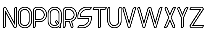 Inspace Demo Outline Font UPPERCASE