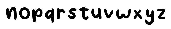 Inspiramaah Regular Font LOWERCASE
