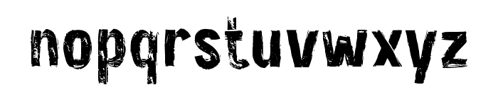 Inspirough Font LOWERCASE