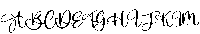 Instagnam Font UPPERCASE