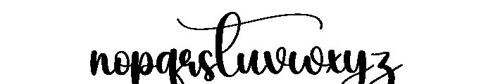 Instagnam Font LOWERCASE