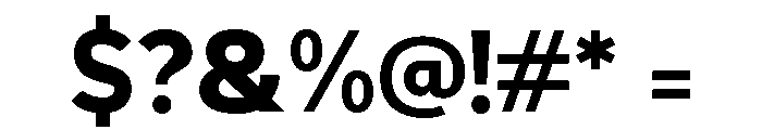 Install-Regular Font OTHER CHARS