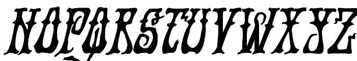 Instant Zen Bold Italic Font UPPERCASE