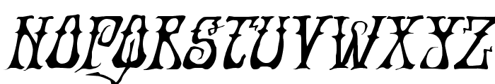 Instant Zen Expanded Italic Font UPPERCASE