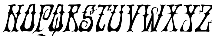 Instant Zen Italic Font UPPERCASE