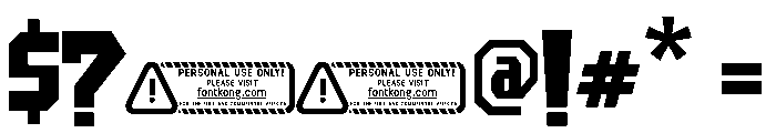 Instink Font OTHER CHARS