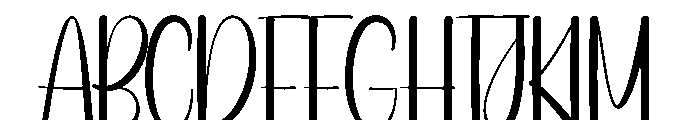 Intelligent Font UPPERCASE