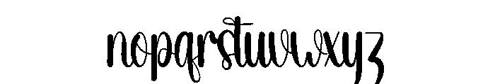 Intelligent Font LOWERCASE