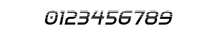 Inter-Bureau Halftone Italic Font OTHER CHARS