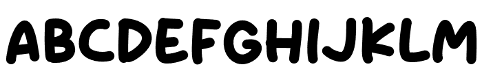 Inter Mush Font UPPERCASE