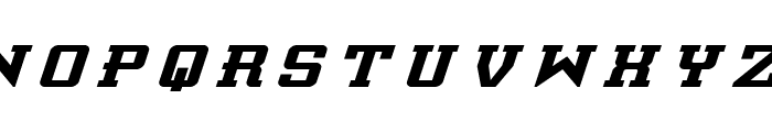Interceptor Title Italic Font UPPERCASE