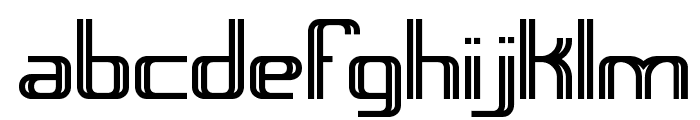 Intersect BRK Font LOWERCASE