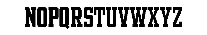 Intramural Roundstroke JL Font UPPERCASE