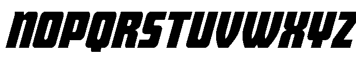 Intrepid Spear Italic Font LOWERCASE