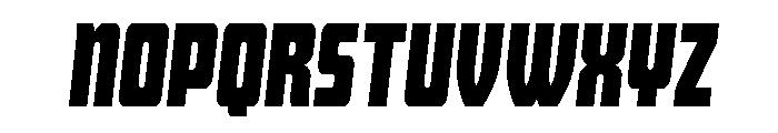 Intrepid Spear LC Condensed Font UPPERCASE