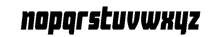 Intrepid Spear LC Condensed Font LOWERCASE