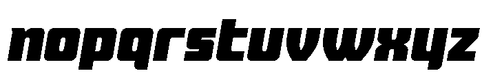 Intrepid Spear LC Expanded Font LOWERCASE