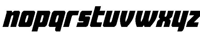 Intrepid Spear LC Italic Font LOWERCASE