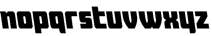 Intrepid Spear LC Leftalic Font LOWERCASE