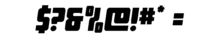 Intrepid Spear LC Font OTHER CHARS
