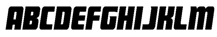 Intrepid Spear LC Font UPPERCASE