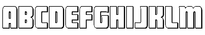 Intrepid Spear Straight 3D FONT