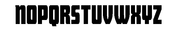 Intrepid Spear Straight Conden Font LOWERCASE