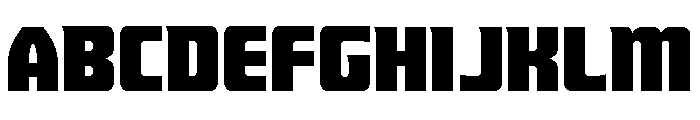Intrepid Spear Straight Expand Font UPPERCASE