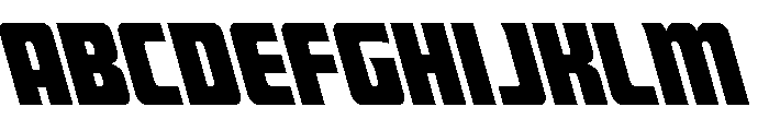 Intrepid Spear Super-Leftalic FONT