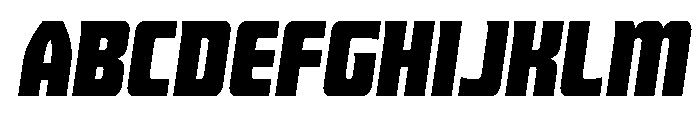 Intrepid Spear Font UPPERCASE