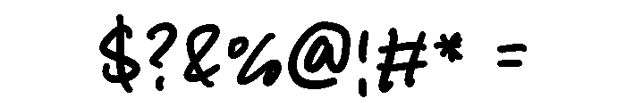 Intro Story Font OTHER CHARS