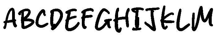 Intro Story Font UPPERCASE