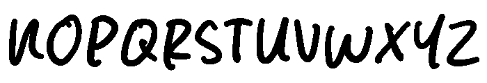 Intro Story Font UPPERCASE