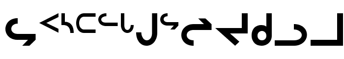 Inuktitut-Sri Regular Font UPPERCASE