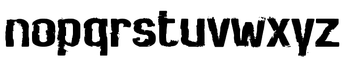 Invade Font LOWERCASE