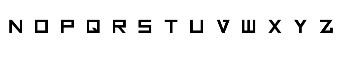 Inversionz Font UPPERCASE