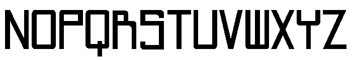 Invisble city Regular Font UPPERCASE