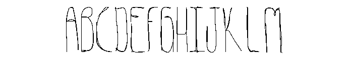 indiferente Font UPPERCASE