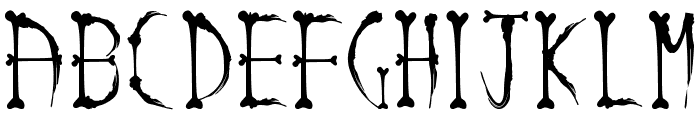 inkandbones Font LOWERCASE