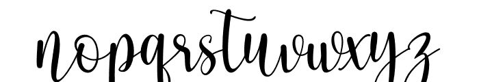 inlove - Personal use Font LOWERCASE