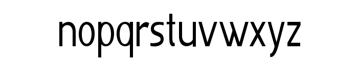 Inchworm-CondensedRegular Font LOWERCASE