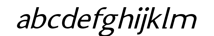 Inchworm-Italic Font LOWERCASE