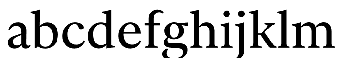 Independent Text Regular Font LOWERCASE
