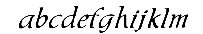 Ingrid-Regular Font LOWERCASE