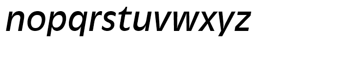 Incised 901 Italic Font LOWERCASE