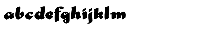 India Ink Font LOWERCASE