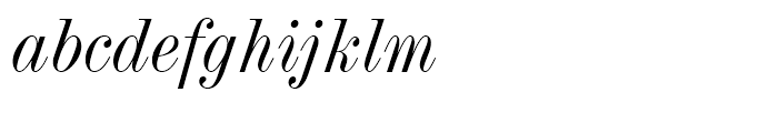 Industrial 736 Italic Font LOWERCASE