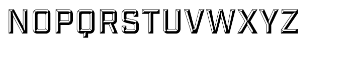 Industry Inc Bevel Font LOWERCASE