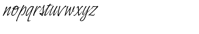 Indy Italic Regular Font LOWERCASE
